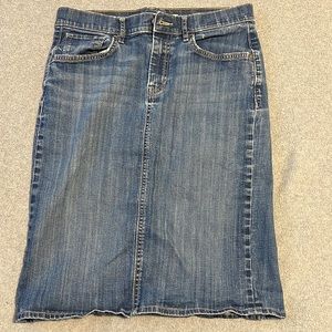 Old Navy Women’s Midi Denim Skirt